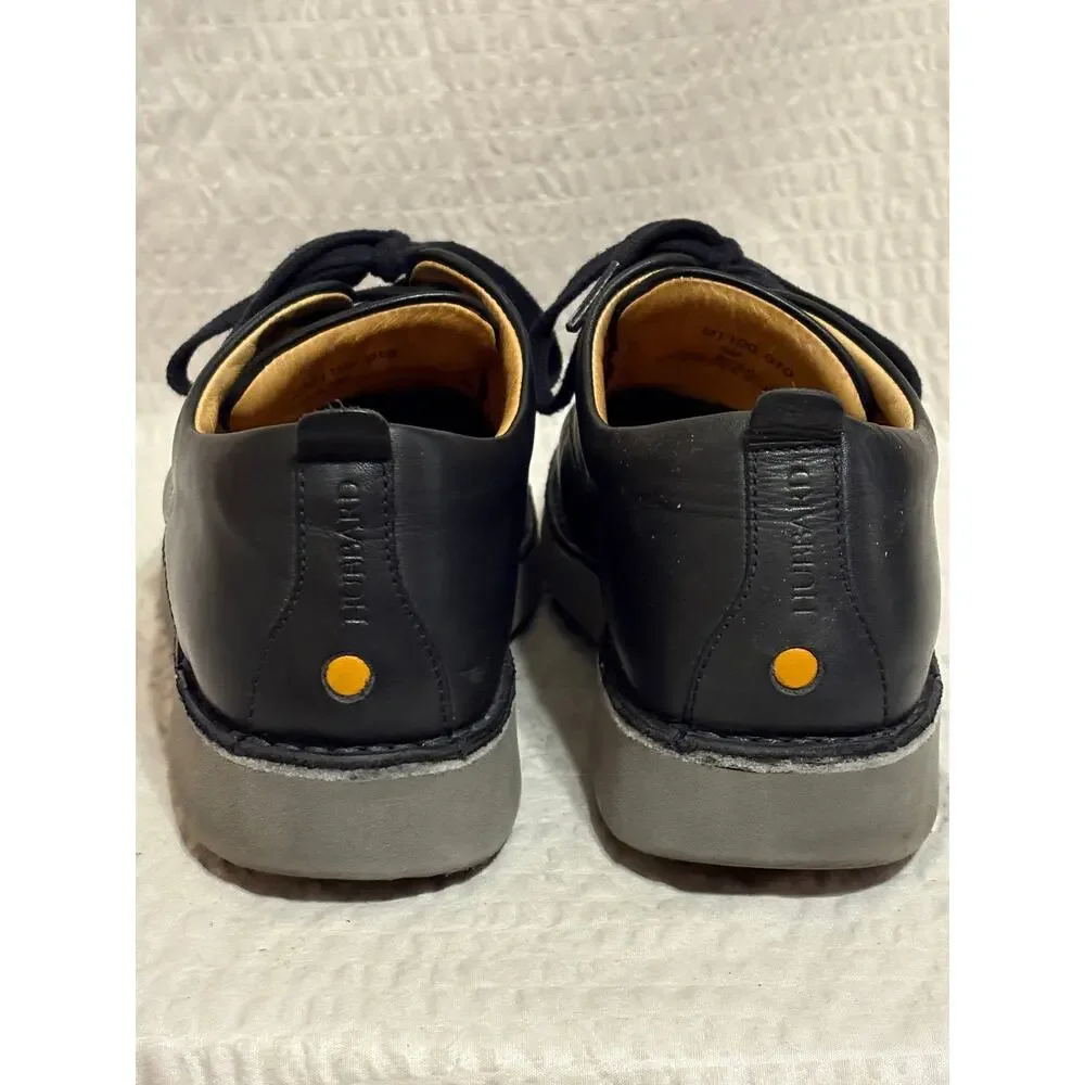 Samuel Hubbard Free M1100-010 Dark Blue Almost Black Leather Oxford US8 Portugal